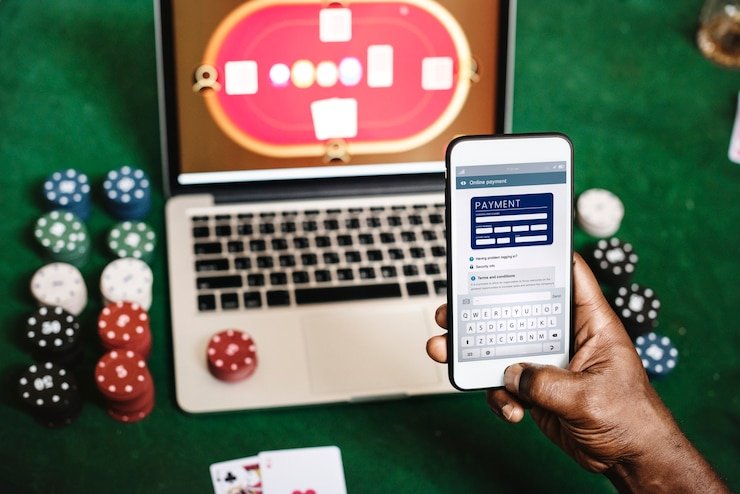 Tampilan awal nagacuan888 di ponsel